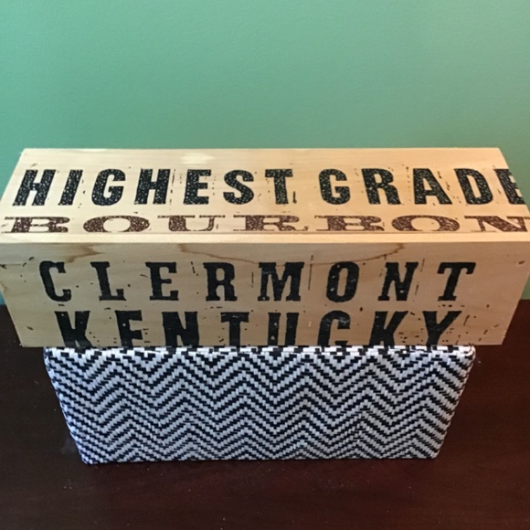 Bookers Bourbon Whiskey Wooden Crate Box Display Decor - Picture 4 of 6